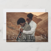 Élégance classique Amour et Merci Burgundy Photo (Devant)