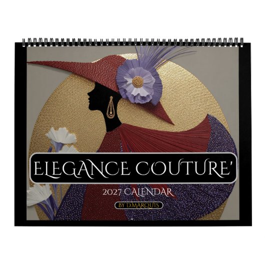 ELEGANCE COUTURE' 2027 KALENDER (Hoes)