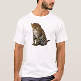 Élégance dans la nature : T-shirt au léopard graci