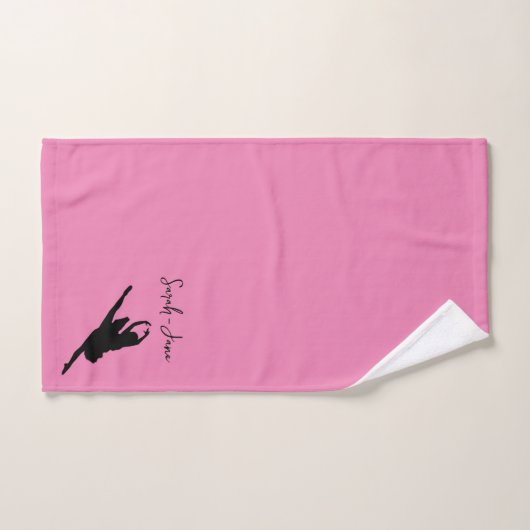 Élégance dans l'ensemble de serviettes de ballet (Serviette à main)