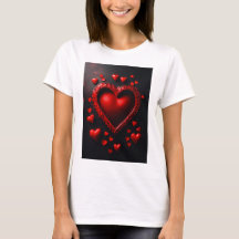 Elégance de coeur : Collection T-shirt femme"