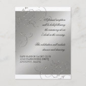 Élégance de cravate noire, invitations de (Devant)