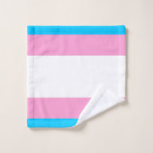 Élégance de Fierté Trans pour Salle de Bain (Gant de toilette)