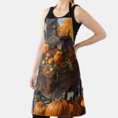 Élégance de la récolte citrouille - Tablier en tro (Insitu)