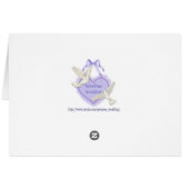 Élégance de la Rose blanche (Dos Horizontal)