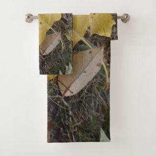 Élégance de la serviette d'automne