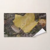 Élégance de la serviette d'automne (Serviette à main)