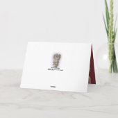 Élégance de Noël 2 carte photo (Dos)