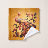 Élégance des plumes (Gant de toilette)