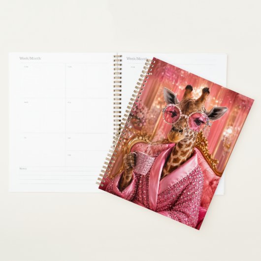 Élégance dorée en rose (Devant avec enveloppe)