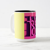 Élégance double teinte : Mug à deux tons marvel" (Devant gauche)