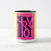 Élégance double teinte : Mug à deux tons marvel" (Centre)