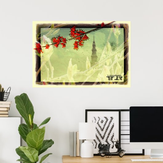 Elegance druk poster (Thuiskantoor)