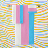 Élégance du bain de la fierté trans