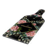 Elégance du jardin : Planche à découper botanique (Coin)