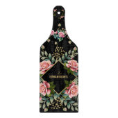 Elégance du jardin : Planche à découper botanique (Devant)