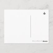 Élégance du lustre ~ Carte postale (Dos)