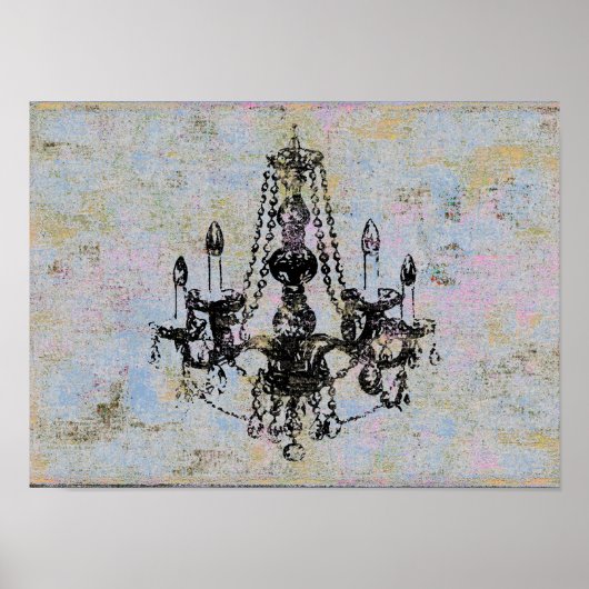Élégance du lustre ~ Imprimer / Poster (Devant)