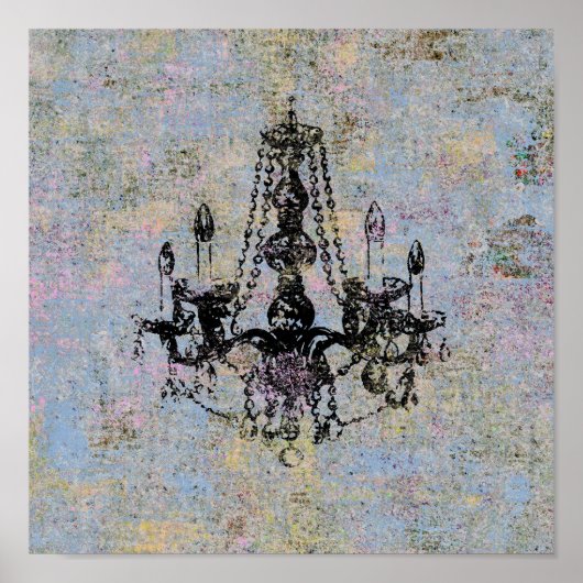 Élégance du lustre ~ Imprimer / Poster (Devant)