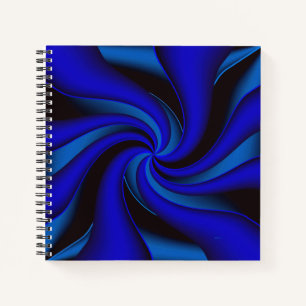 Elegance en bleu.... notitieboek