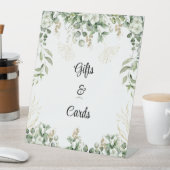 Élégance Enchantée : Panneau de Mariage Vert et Or (In SItu)