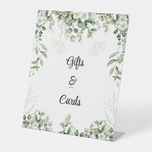 Élégance enchantée : Panneau Mariage verdoyant & o (Recto)