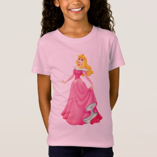 Élégance enchanteresse : T-shirt Princesse Aurora (Devant)