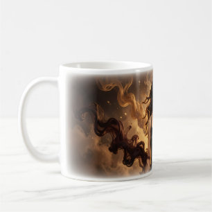 Élégance enfumée dans un mug Lueur d'Ember Doré
