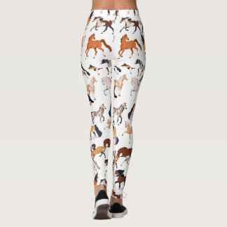 Élégance équestre Tout-En-Dessus Imprimé Leggings