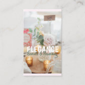 Elegance Events & Planning Carte de visite (Devant)