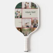 elegance family phto collage fun pickleball paddle (Achterkant)