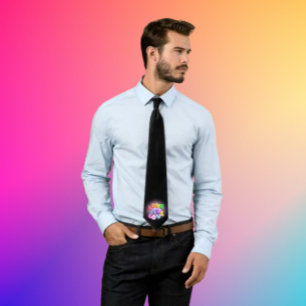 Élégance fière : Love Is Love Cravate 3D