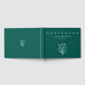 Elégance fleur sauvage - Livre d'invité (Complet)