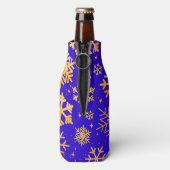 Élégance Flocon de Neige Doré – Rafraîchisseur de (Bouteille Dos)