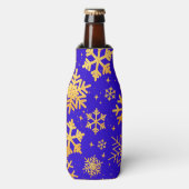 Élégance Flocon de Neige Doré – Rafraîchisseur de (Bottle Devant)