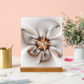 Élégance florale Art Abstrait fractal moderne (Mariage)