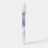 Élégance florale Art Abstrait Violet Fractal moder (Côté droit)