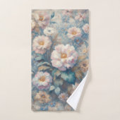 Élégance florale intemporelle : les fleurs classiq (Serviette à main)