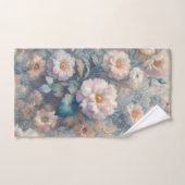 Élégance florale intemporelle : les fleurs classiq (Serviette à main)