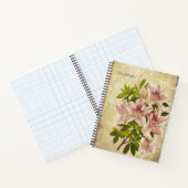 Élégance Florale : Le Cahier Hibiscus (Intérieur)