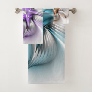 Élégance florale Moderne Abstraite 3D Fleur fracta