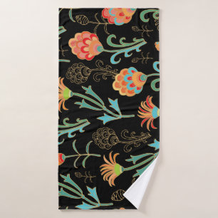 Élégance florale orientale transparente