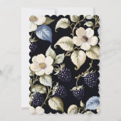 Élégance Florale Royale : Invitation à la Soirée d (Dos)