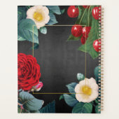 Élégance florale Vintage personnalisée (Dos)