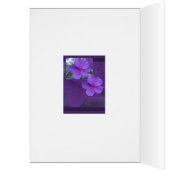 Élégance florale violette (Intérieur (Gauche))