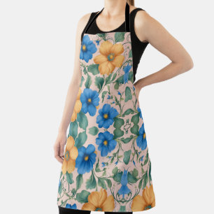 Élégance florissante : Tablier Floral Design