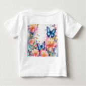 Élégance Fluttering : T-Shirt De Inspiré Papillon (Dos)