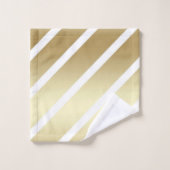 Elegance Gold et White (Gant de toilette)