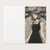 Élégance gothique romantique LBD Little Black Blan (Outside Unfolded)