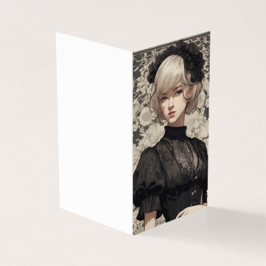 Élégance gothique victorienne LBD Little Black Bla (Outside)